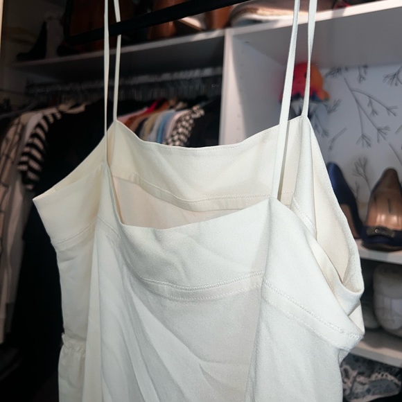 Helmut Lang cream silk tank- Large - Picture 5 of 7